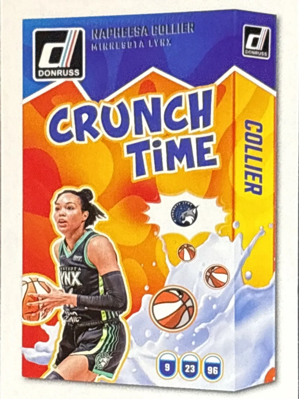 Panini Donruss Crunch Time Napheesa Collier Basketball Card